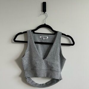 Joah Brown - Light Gray - M/L- brand new - no tags sports bra